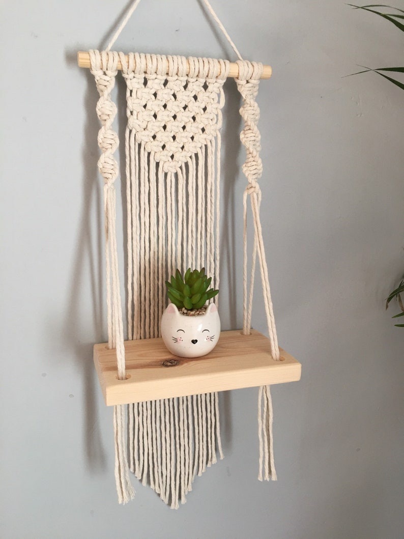 Macramé Shelf Kit Christmas Gift Idea